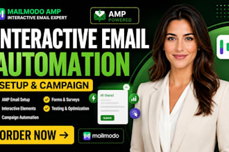 setup mailmodo amp interactive email campaign automation