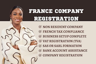france company registration,sas sarl,vat registration,business setup,tax advisor