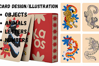 design printable illustrative kids educational card, flashcards learning card