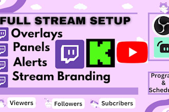 design and optimize your twitch stream for growth and branding
