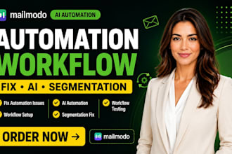 fix mailmodo ai automation workflow segmentation issue