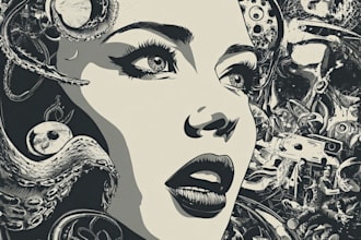 comic book illustration with comic book illustrator