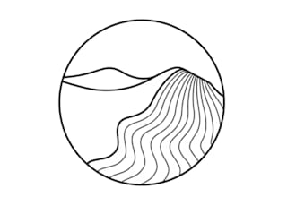 design a luxury geometric or a line art logo