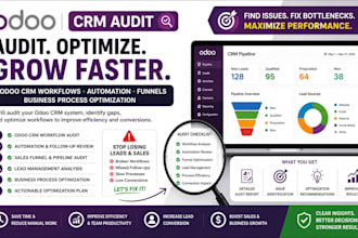 audit odoo crm workflows automation funnels and business process optimization