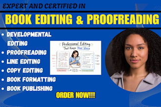 proofread, copy edit, developmental edit your ebook, fiction and christian book
