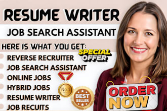 do job search assistant online job recuit hybrid jobs resume writer for each job