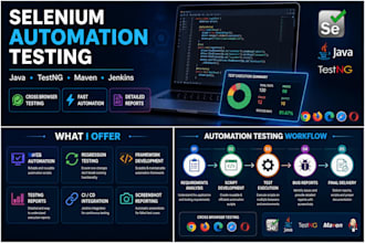 create selenium automation framework for web applications