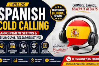 do spanish cold calling appointment setting and bilingual telemarketing