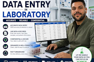 do accurate medical data entry and laboratory report