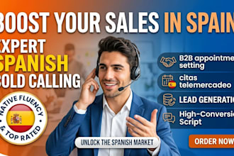 do spanish cold calling b2b appointment setting citas telemercadeo