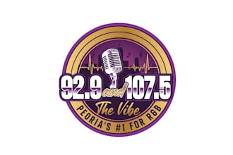 create modern creative radio station logo design with new concepts