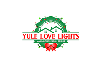 design a holiday classic logo for a christmas light company