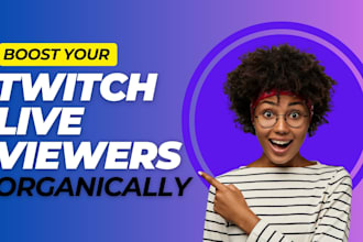 promote your twitch channel to real active viewers