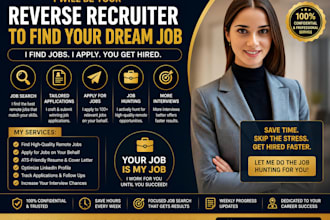 apply for jobs, job hunting, job application, reverse  recruiter, jobs search