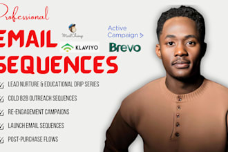 write high converting email sequences that drive opens, clicks, and brand sales