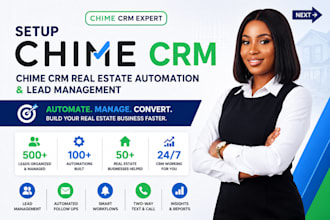 setup chime CRM chime crm real estate automation and real estate lead management