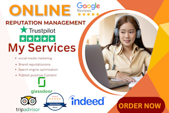 do online reputation management and fix negative search on your brand