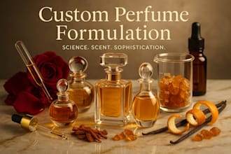 be your perfume formulation chemist