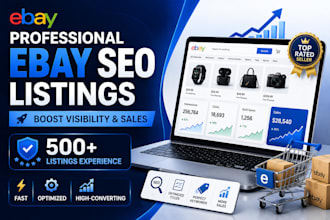 create SEO optimized ebay product listings that boost sales