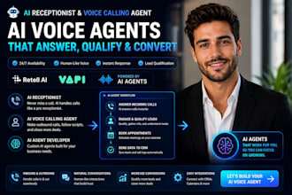 ai receptionist ai voice calling agent retell ai vapi ai ai agent developer