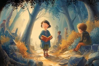 illustrate diverse african american children book characters and storybooks