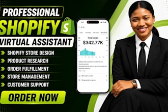 virtual assistant shopify expert shopify manager store manager shopify marketing