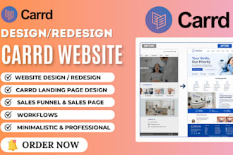 design carrd website redesign carrd website carrd landing page carrd co design
