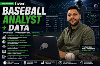 analyze baseball games players and performance with data driven insights
