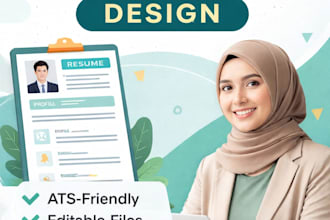 create a professional CV or resume