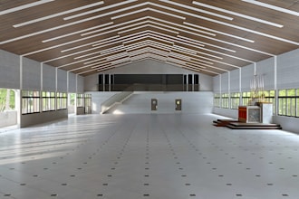 design 3d event halls, auditoriums, and multipurpose spaces