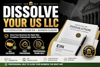 dissolve your US llc, close ein, and file llc dissolution