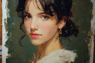 turn your photo into an oil painting masterpiece