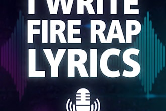 write hard hitting rap lyrics in urdu and english that tell your story