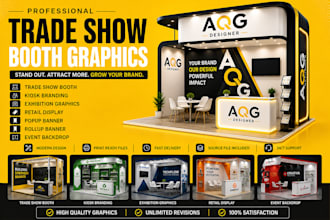 create impactful trade show booth and kiosk branding