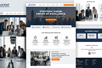 build squarespace consultant website business consultant advisory website