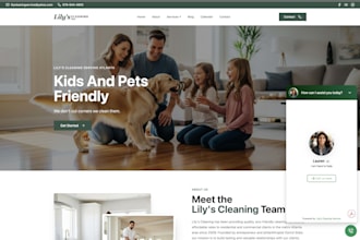 build a gohighlevel website with an ai chat assistant and a voice receptionist
