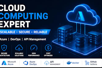 design secure and scalable cloud architecture on azure or AWS
