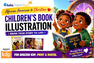 illustrate african american children story books christian kids storybooks