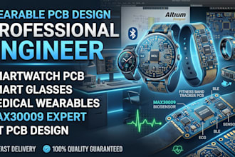 build ai smart glasses pcb design with firmware integration medical wearable pcb