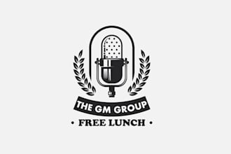 design unique podcast logo