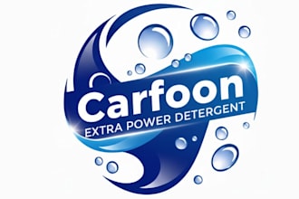 design detergent products liquid and powder logo