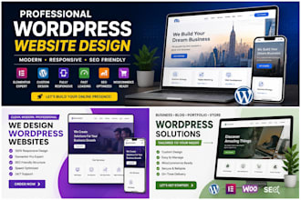 design develop customize SEO friendly wordpress website