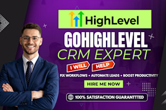 setup gohighlevel crm workflow automation and fix ghl workflows