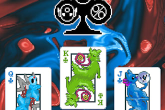make art for a balatro joker concept