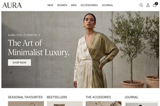 build squarespace fashion brand website streatwear clothing apparel website