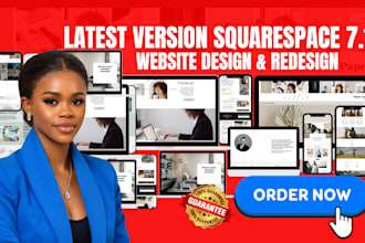 design squarespace website, squarespace website redesign, website development