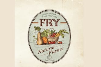 create a professional farm and agriculture logo