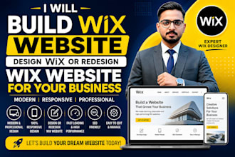 develop wix website for you