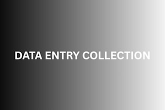 do data entry job collection