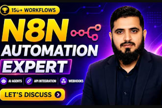 build n8n automation, n8n workflow, ai automation and ai voice agents